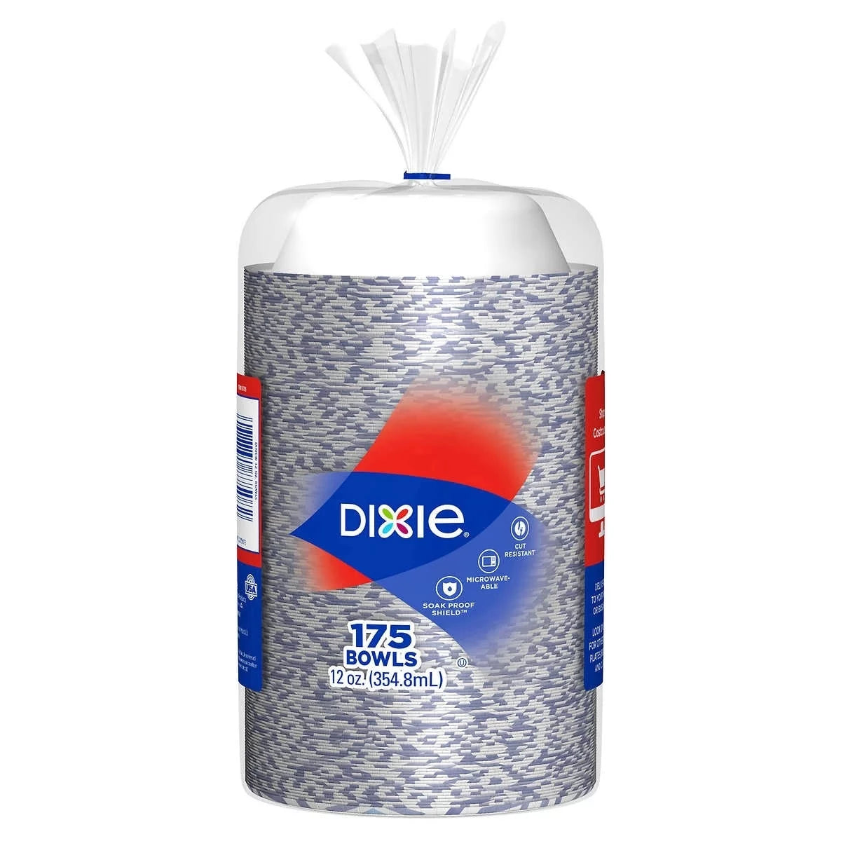 Dixie Paper Bowl, 12oz, 175 Count